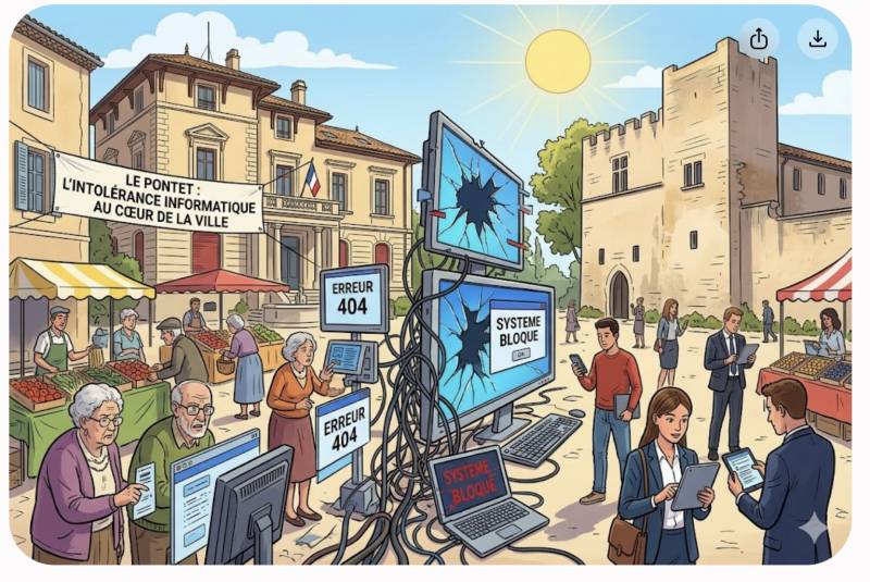 Infogérance informatique pour PME dans l'agglomération  du Pontet, près d'Avignon.