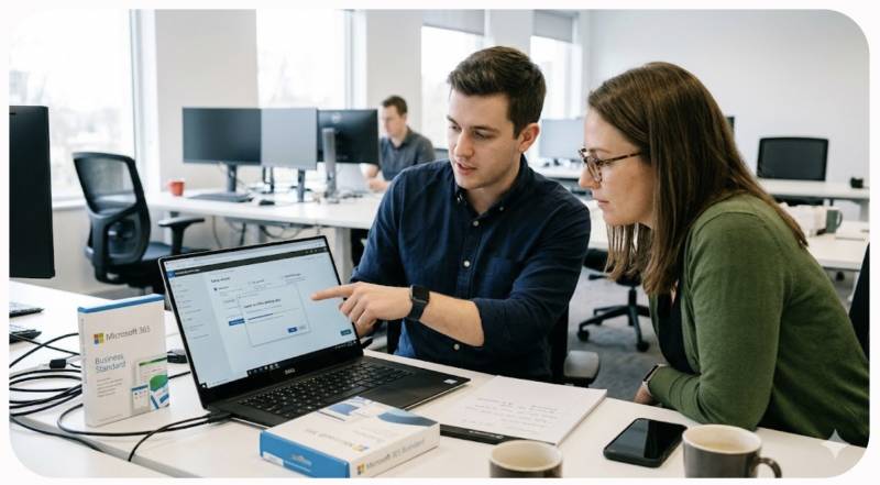 Installation et paramétrage de Microsoft 365 pour entreprise à L'Isle-sur-la-Sorgue