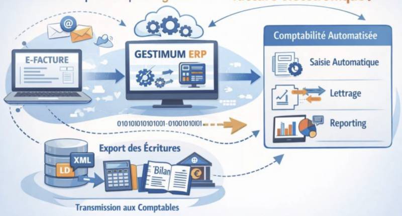 Processus d'automatisation des flux comptables